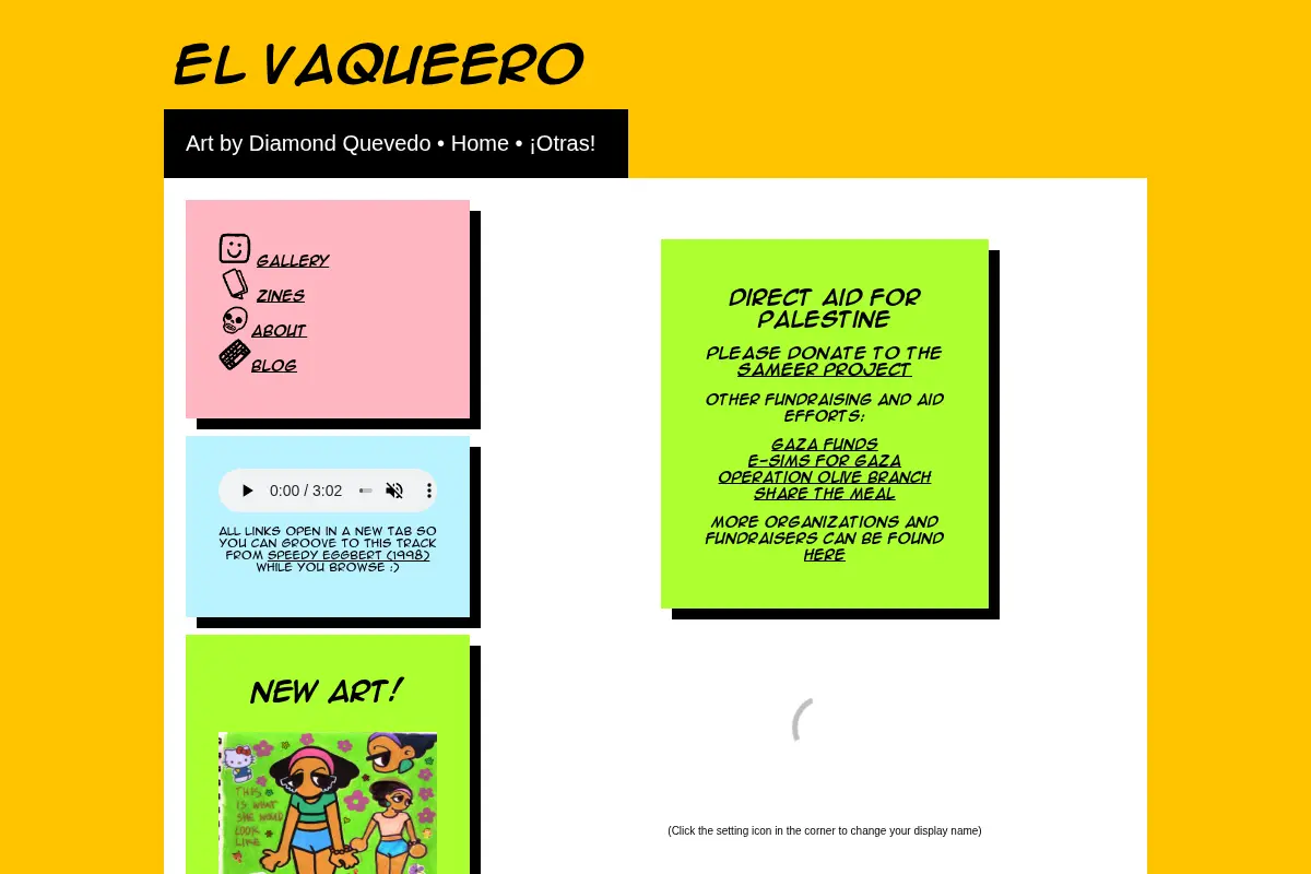 El Vaqueero Dot Neocities Dot Org