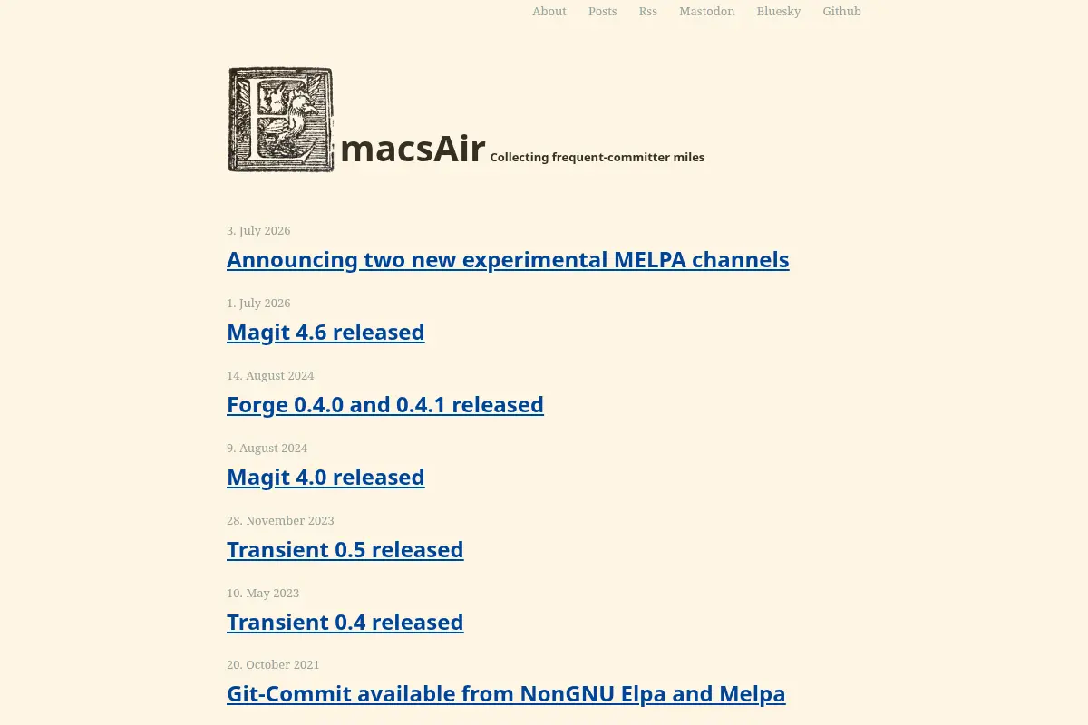 Emacsair!