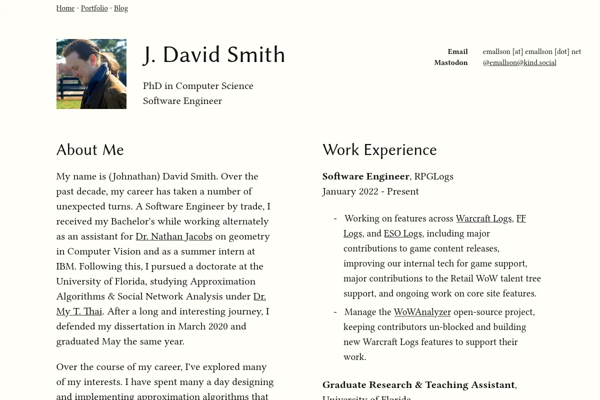 J David Smith