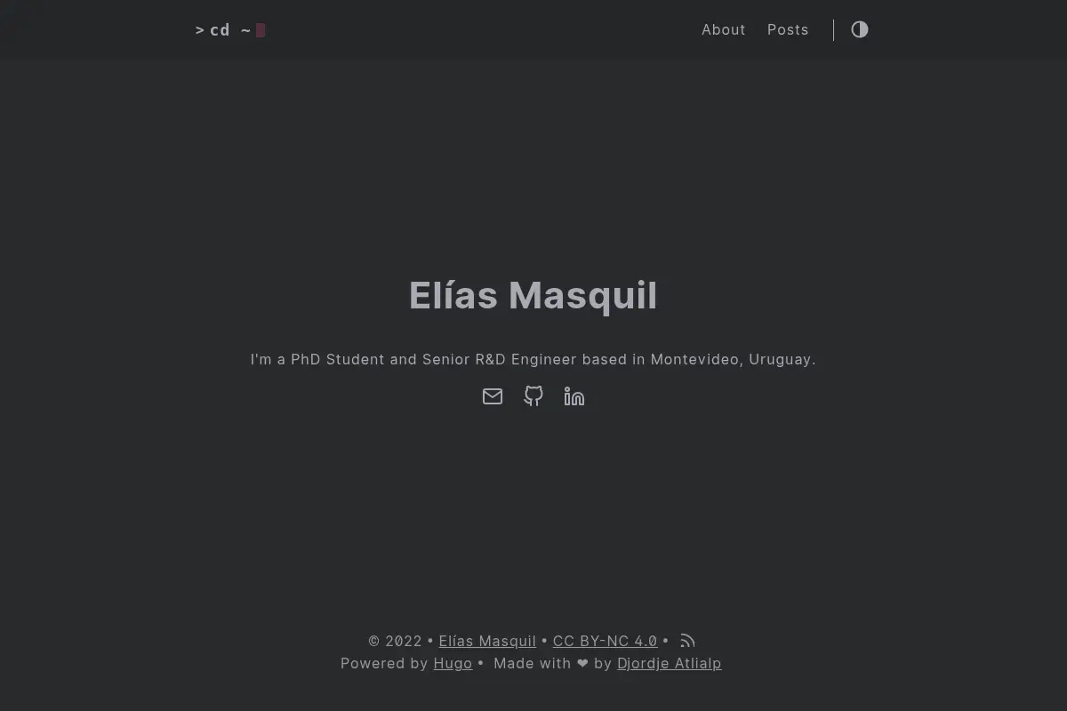 Elías Masquil — Personal Site