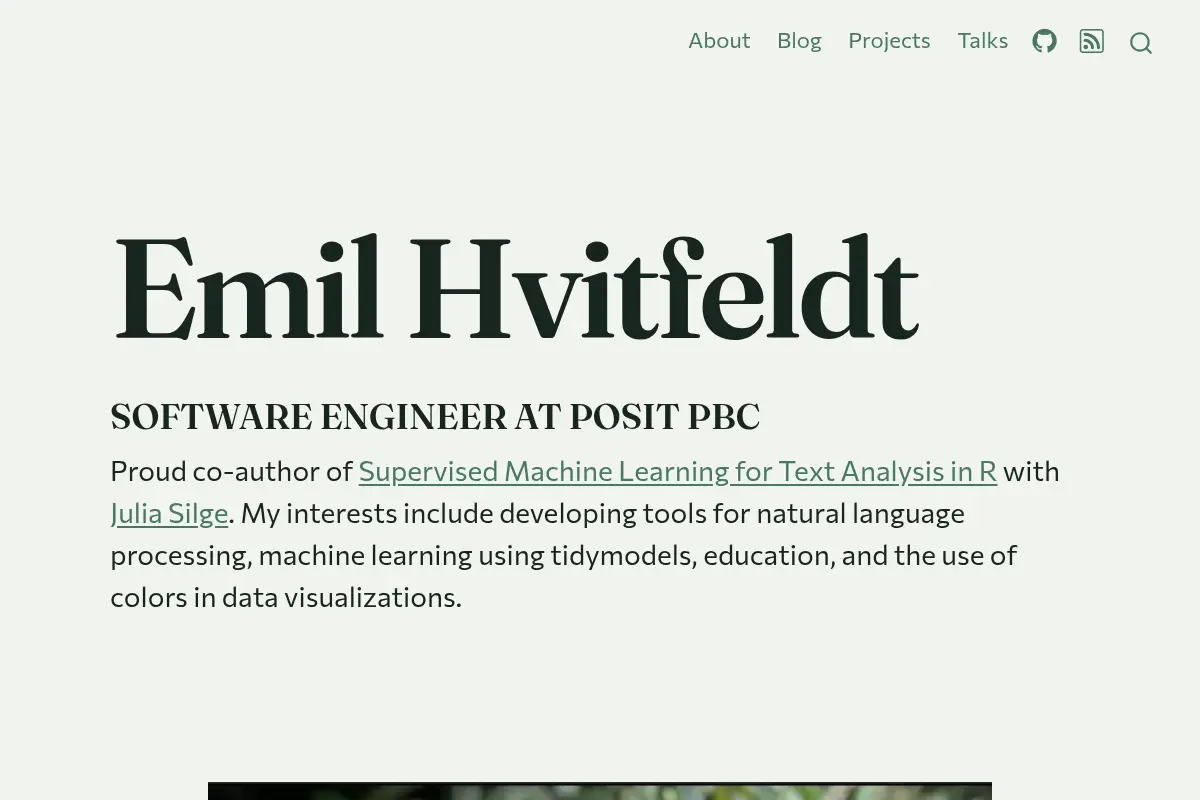 Emil Hvitfeldt - Home