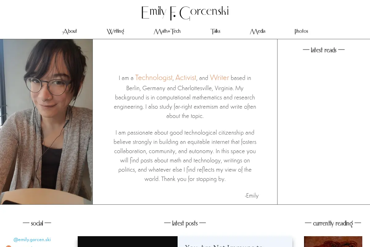 Emily F. Gorcenski
