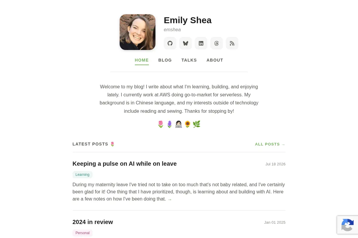 Emily Shea's Blog