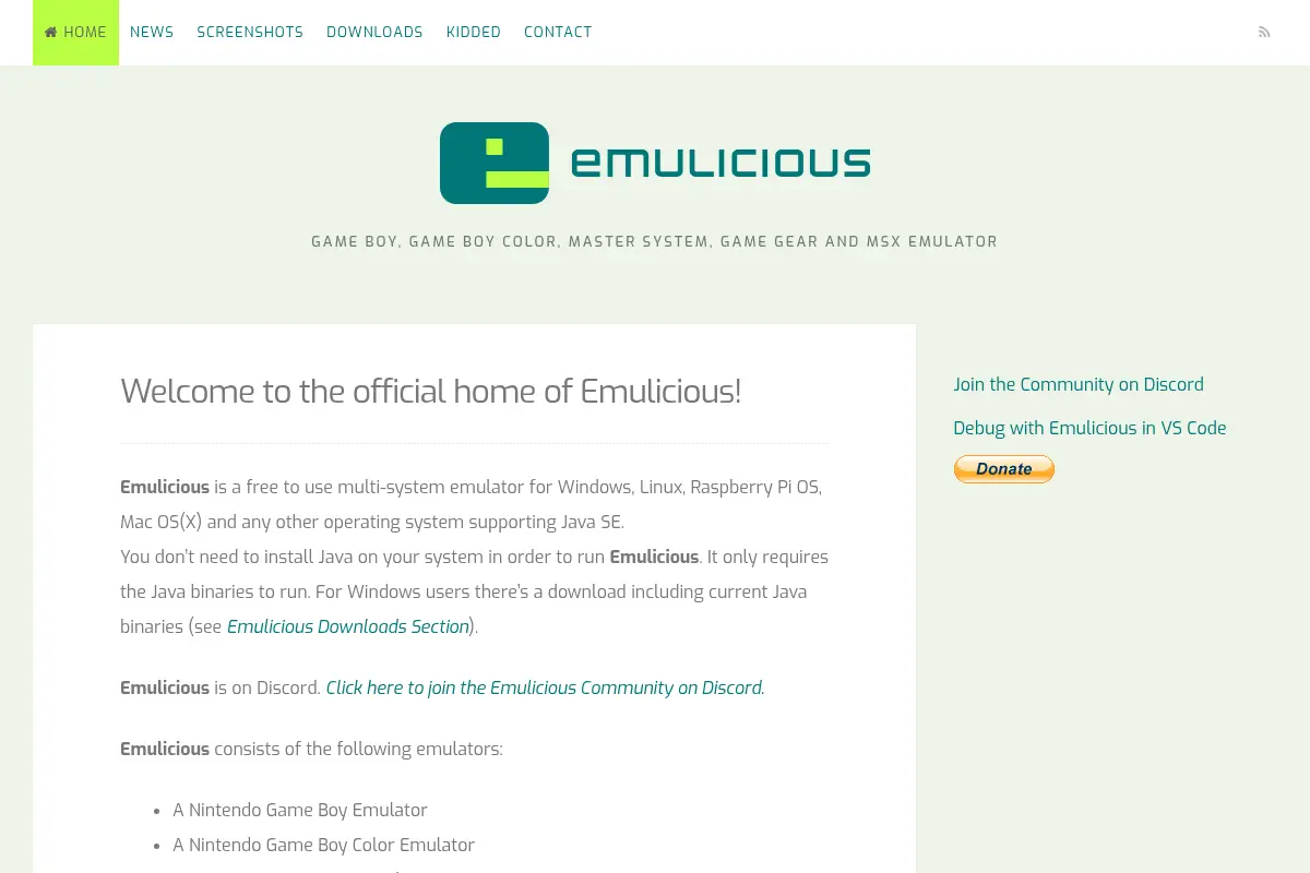 Emulicious - GameBoy / GameGear / Master System / MSX emulator