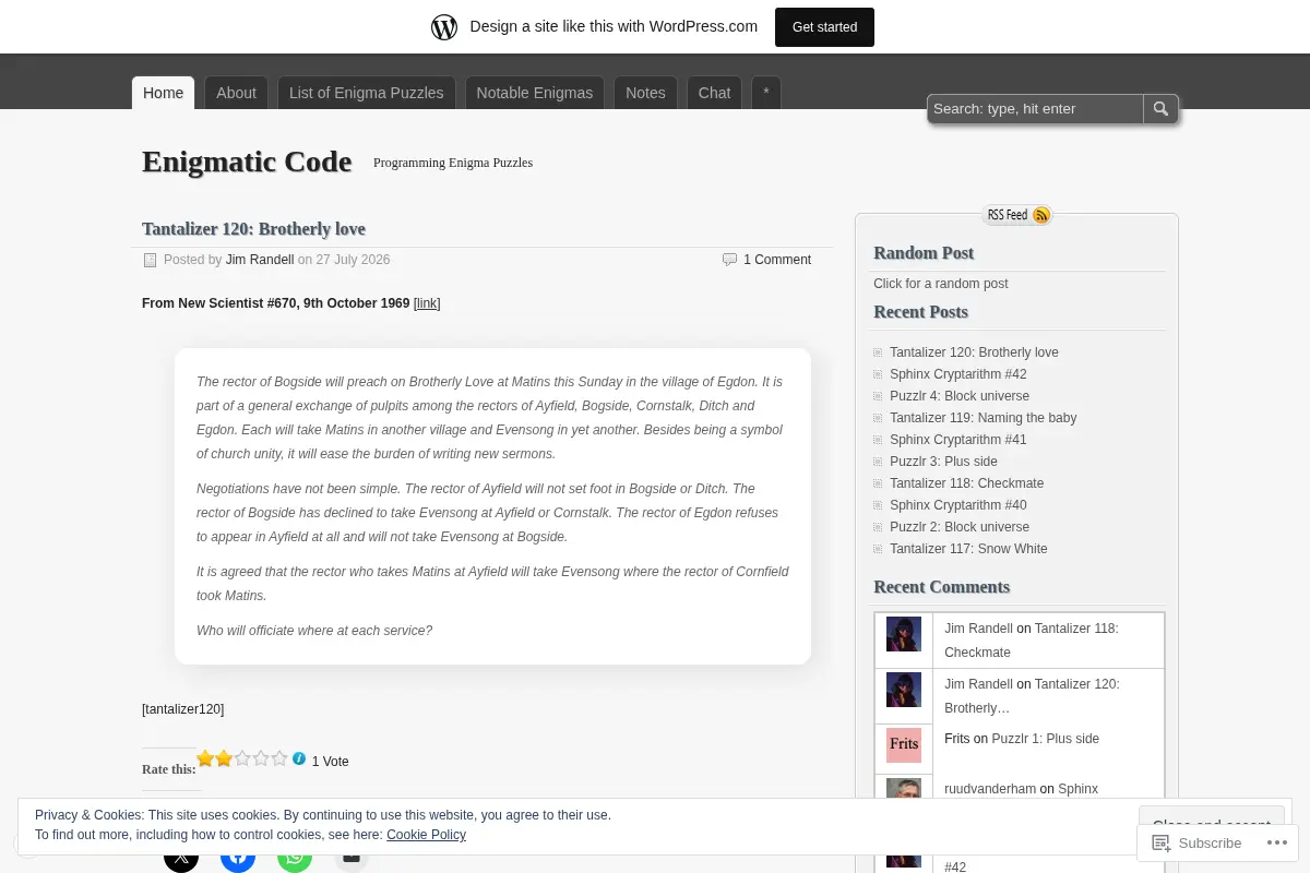Enigmatic Code