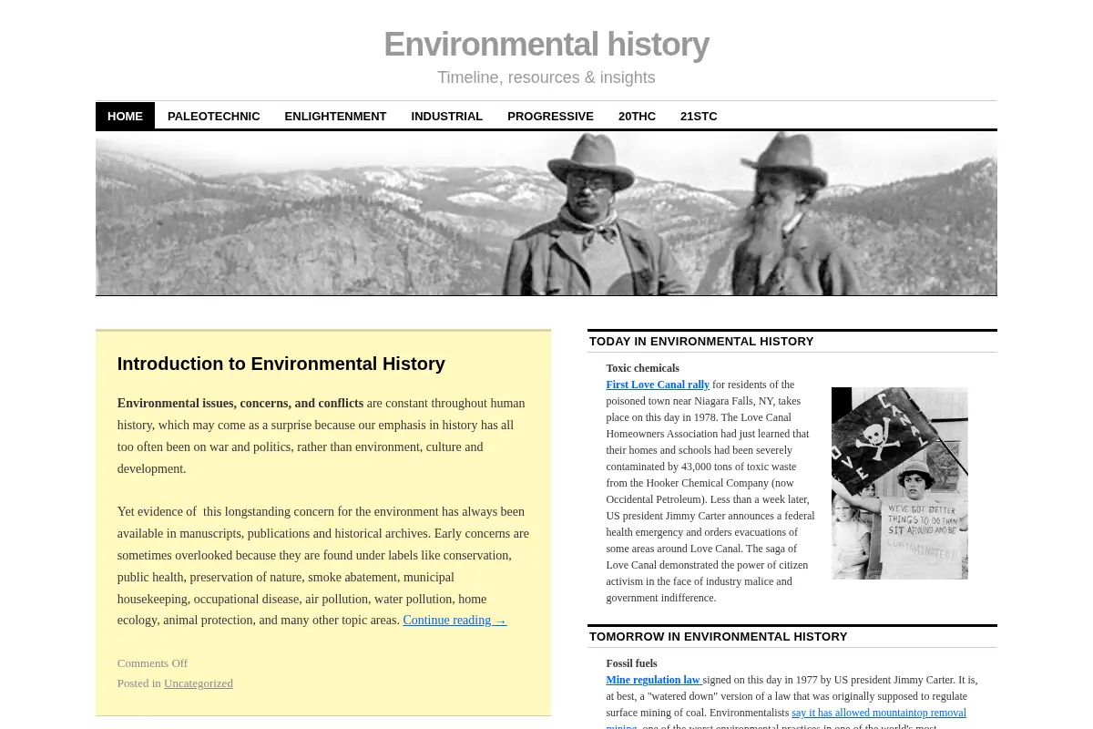 Environmental History