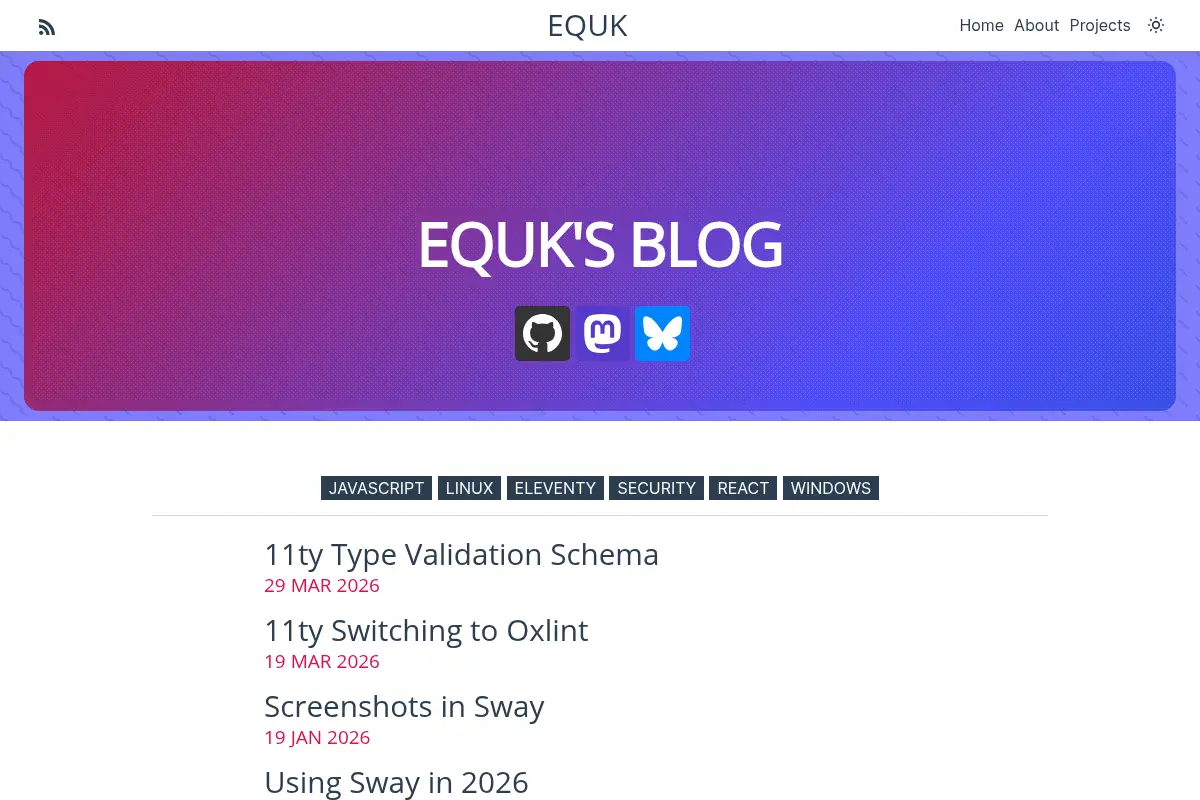 equk's blog