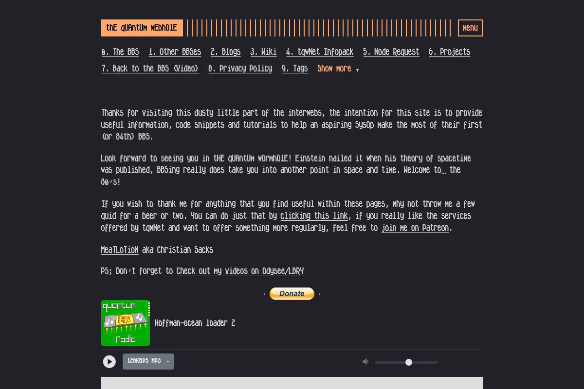 thE qUAntUm wEbhOlE
