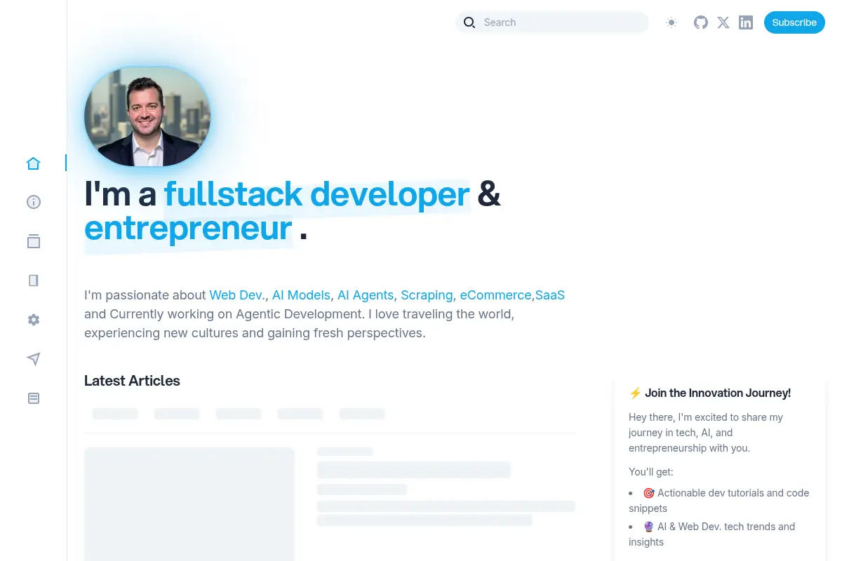 Eren Kucuker - Fullstack Developer & Entrepreneur