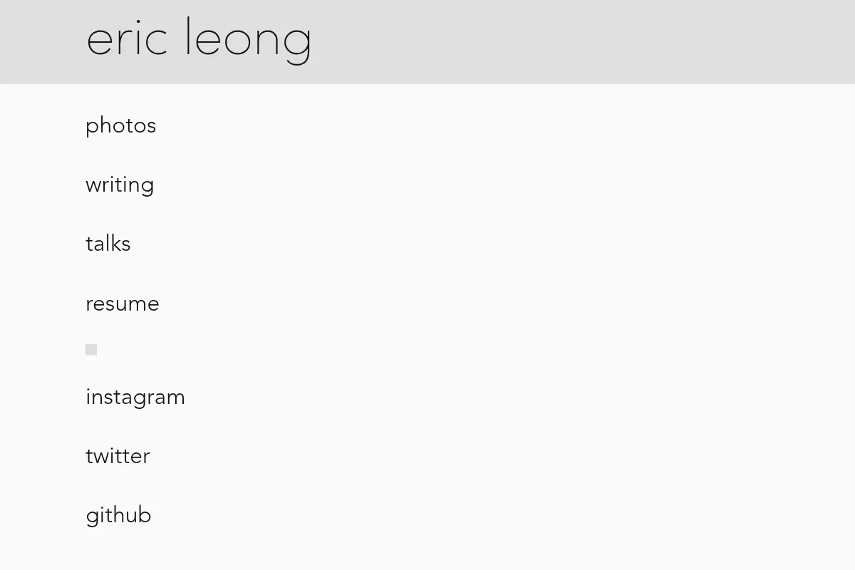 Eric Leong