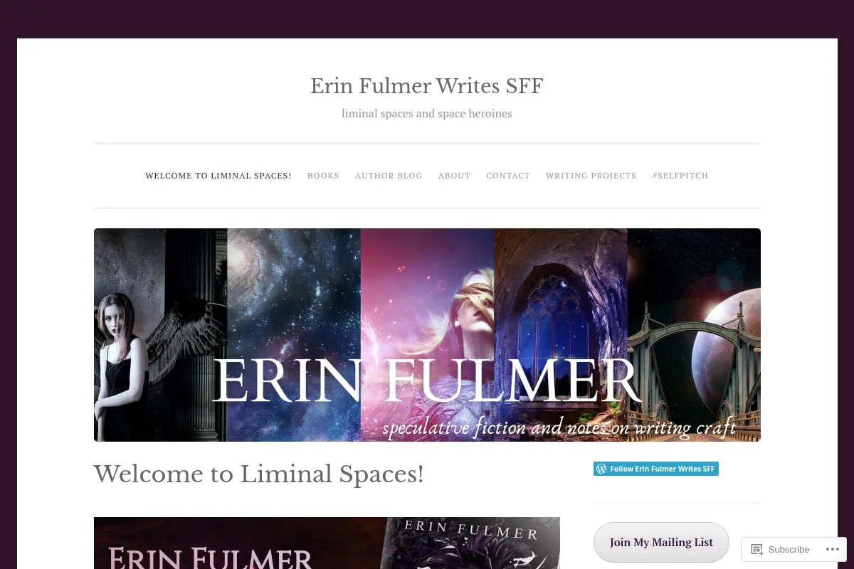 Erin Fulmer Writes SFF