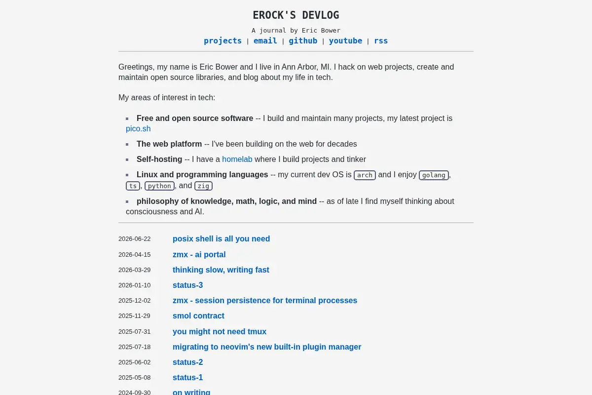 Eric Bower's Devlog