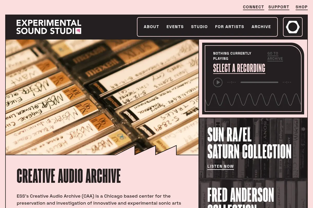 Audio Archive - Experimental Sound Studio