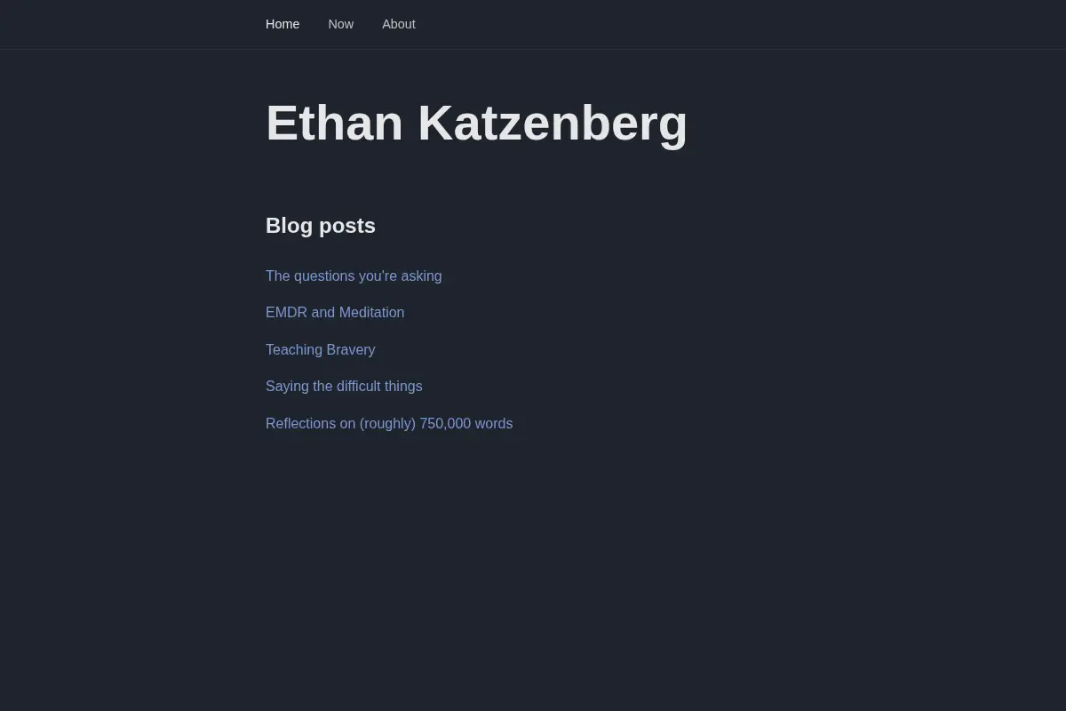 Ethan Katzenberg