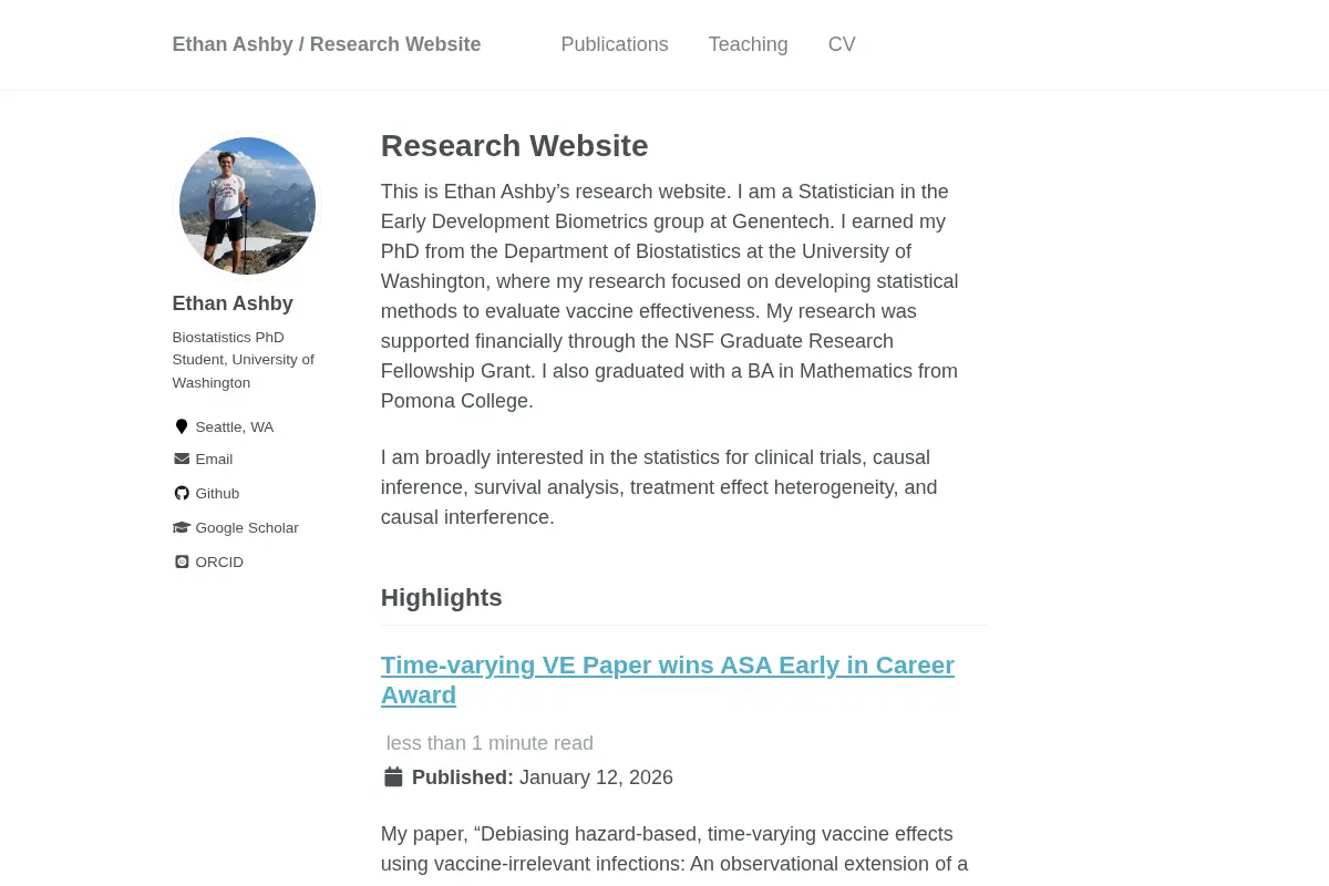 Ethan Ashby - Research Website