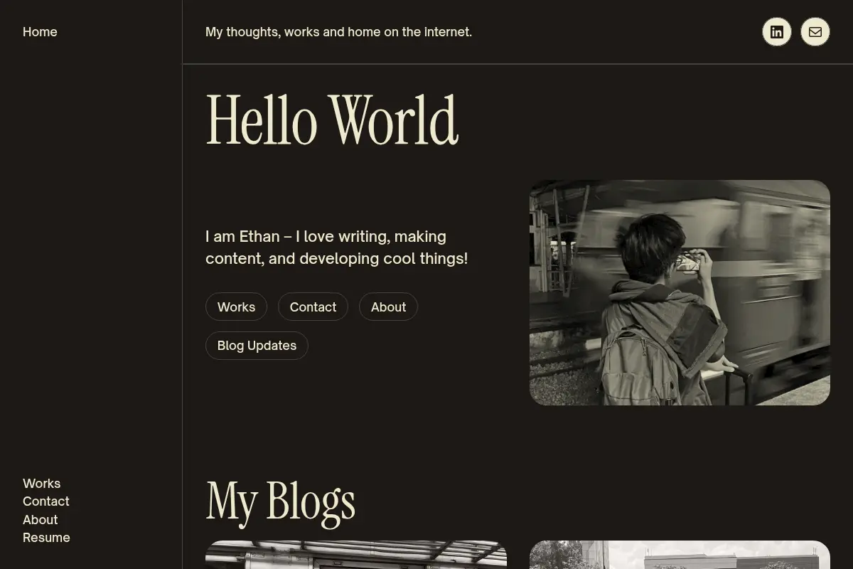 Ethan's Page