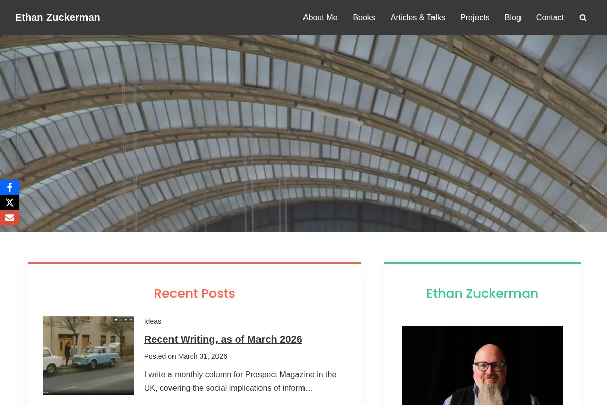 Ethan Zuckerman's Homepage