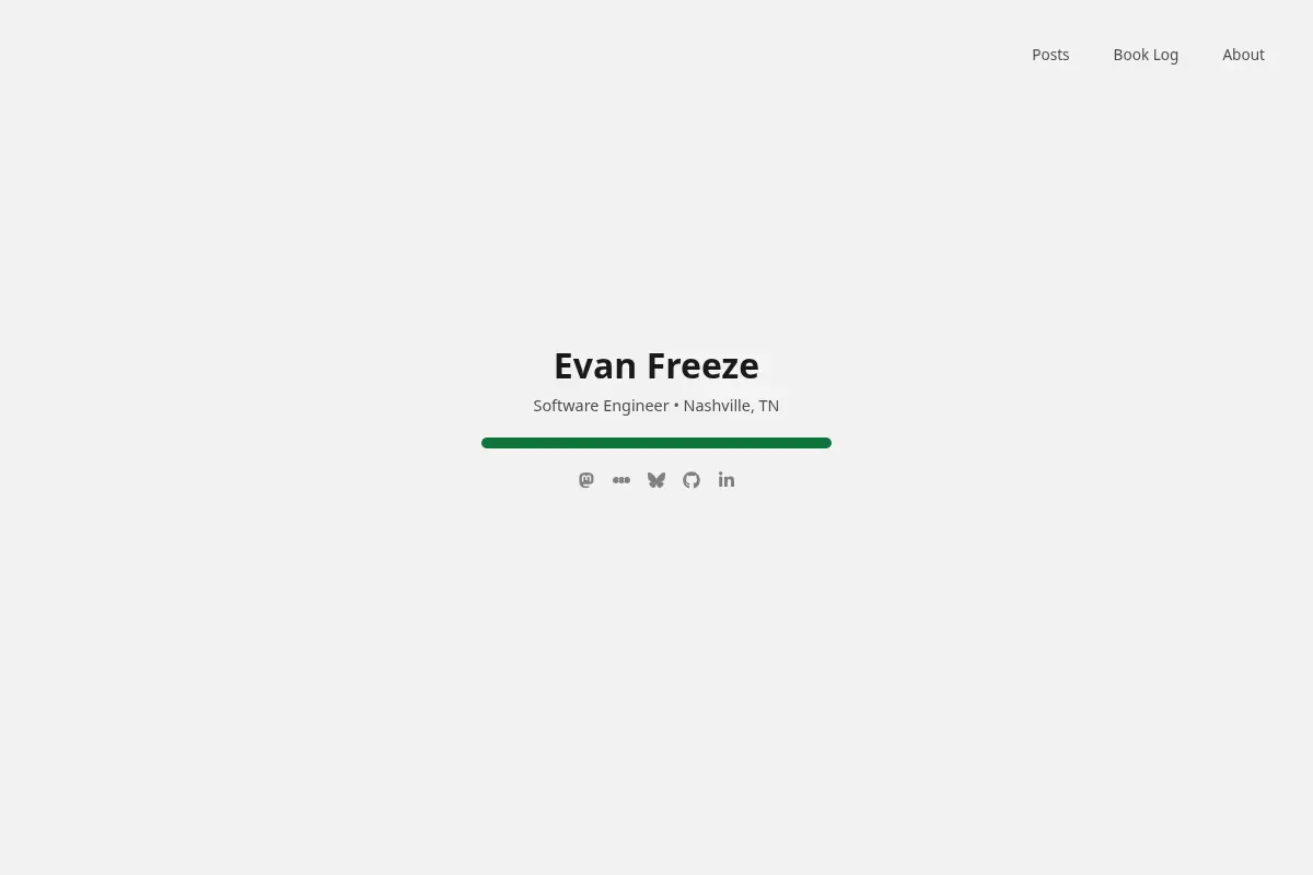 Evan Freeze
