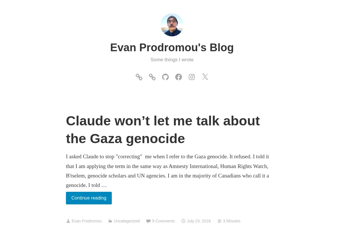 Evan Prodromou's Blog