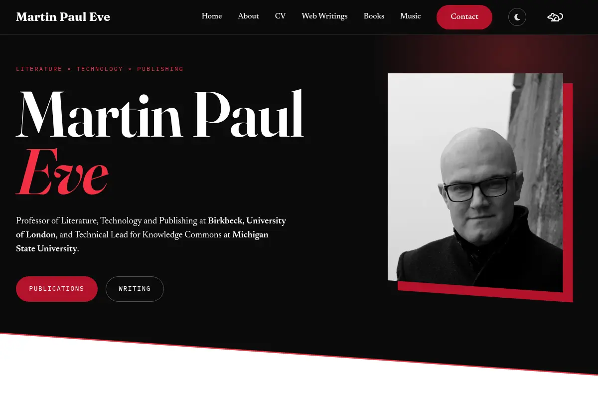 Martin Paul Eve