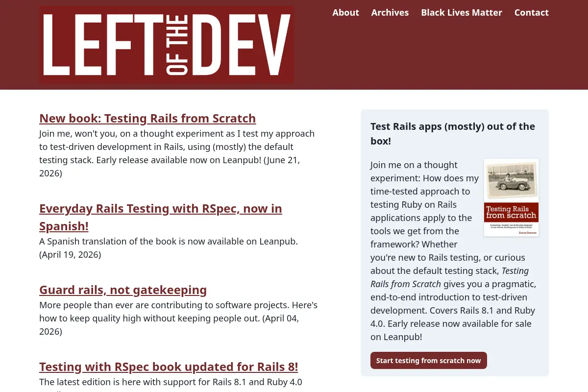 Left of the Dev