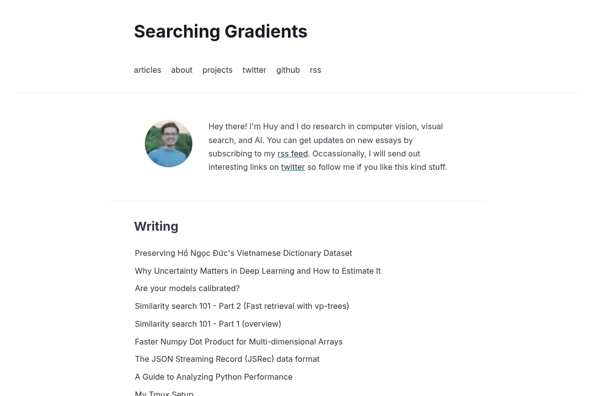 Searching Gradients