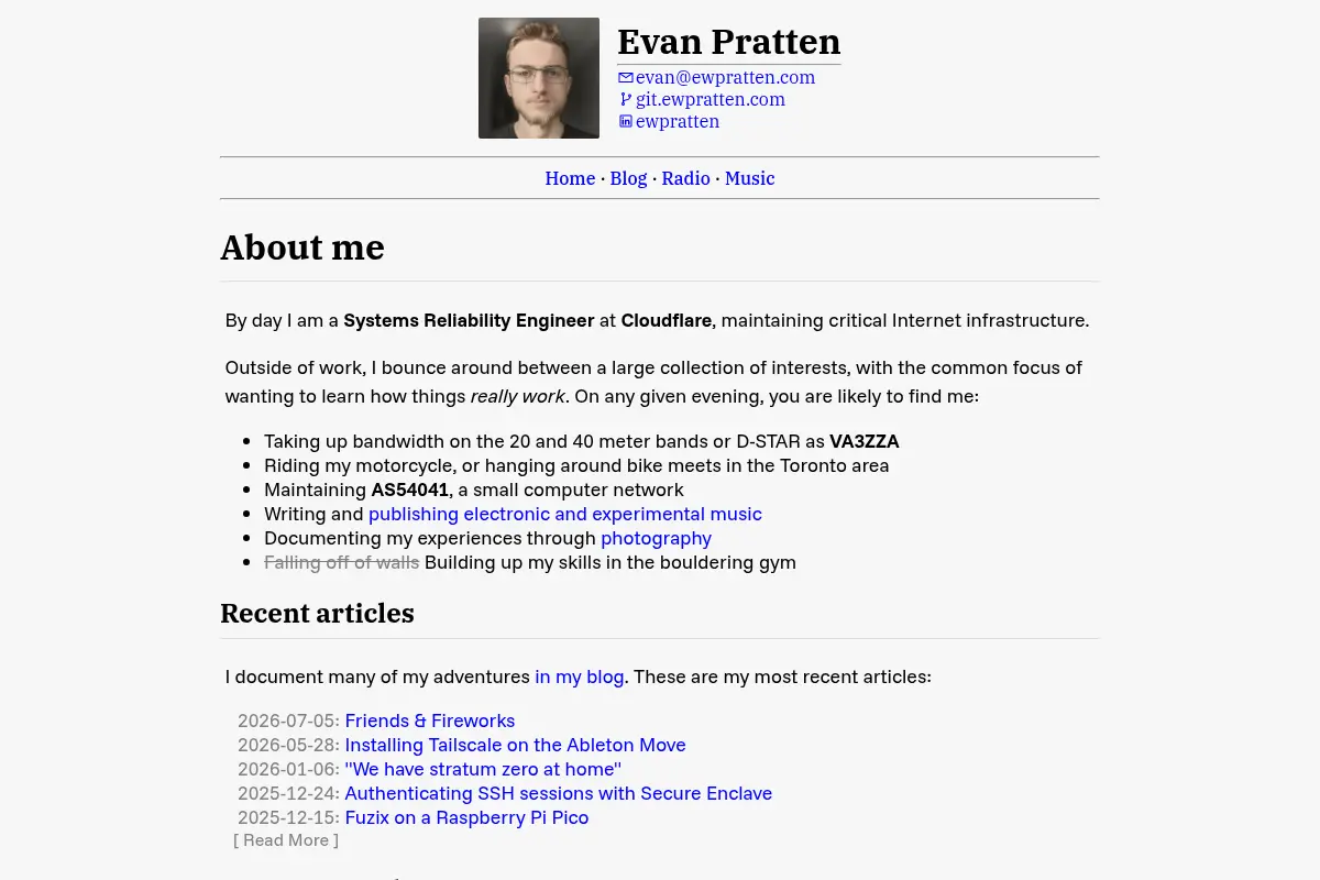 Evan Pratten