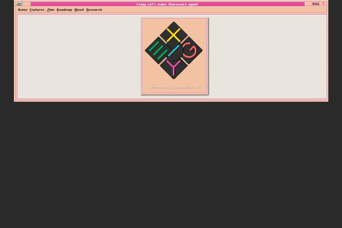 Exigy: Let's make Shareware again!