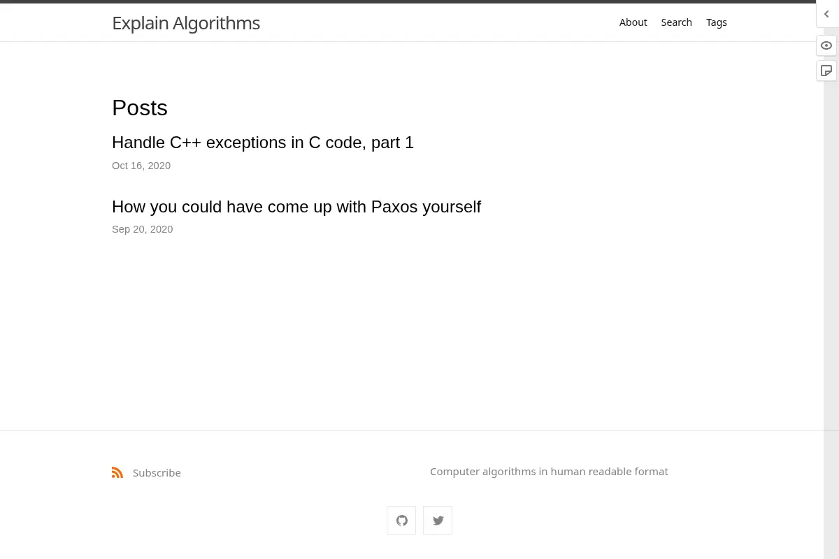 Explain Algorithms