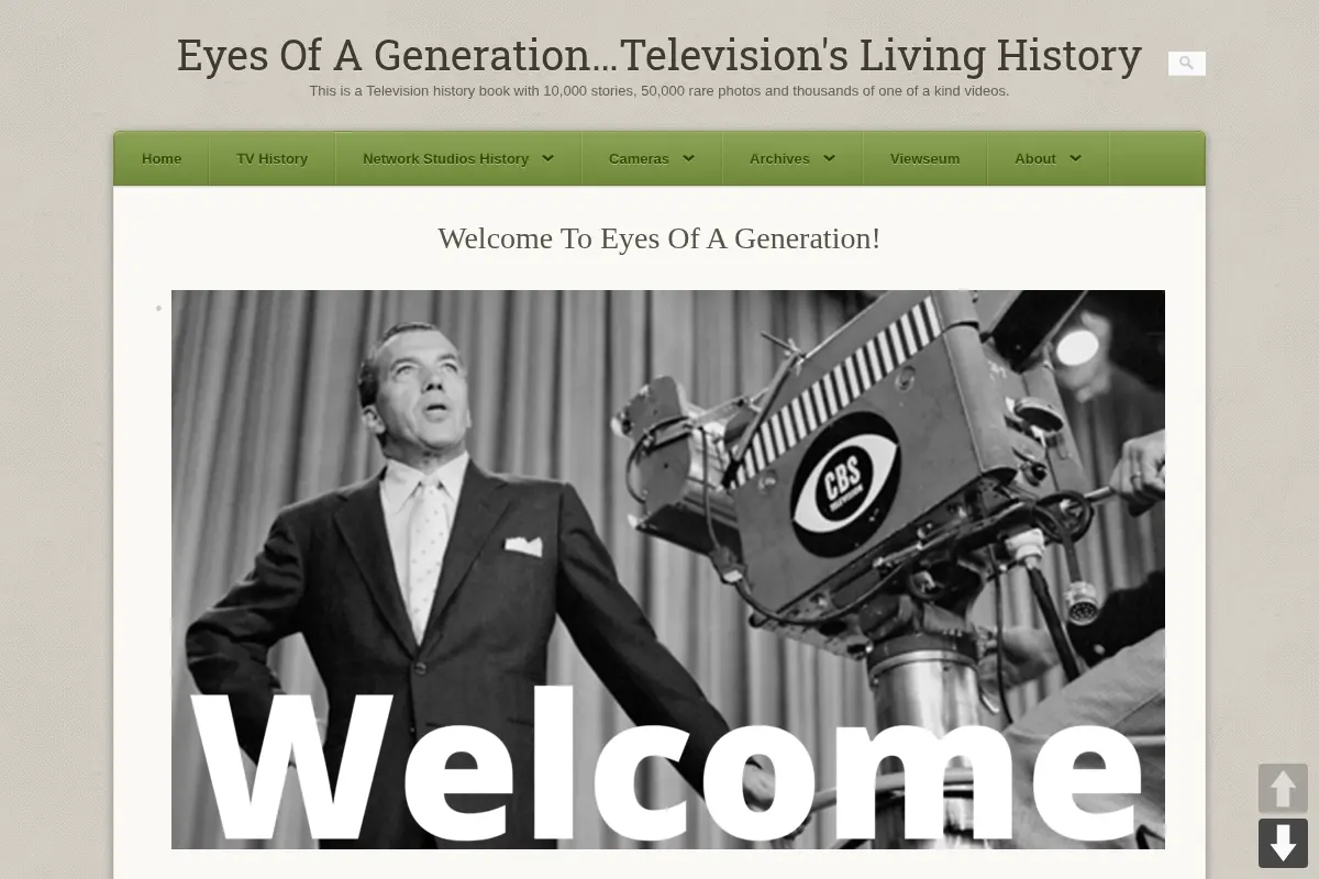 Eyes Of A Generation...Television's Living History