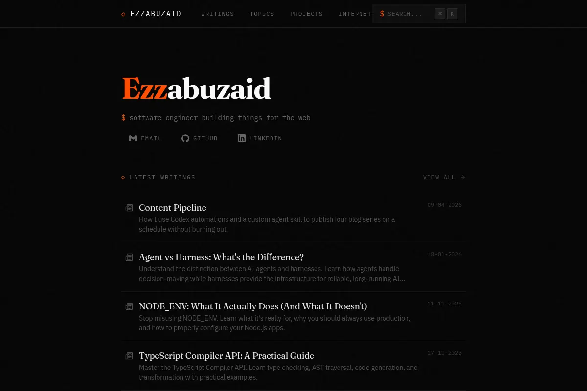 Ezz's Blog