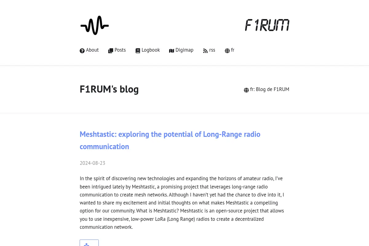 F1RUM's blog