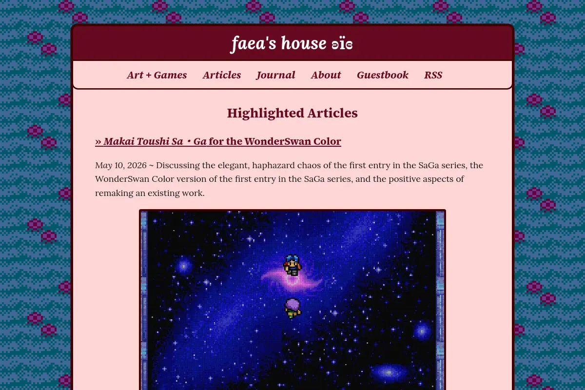 faea's house