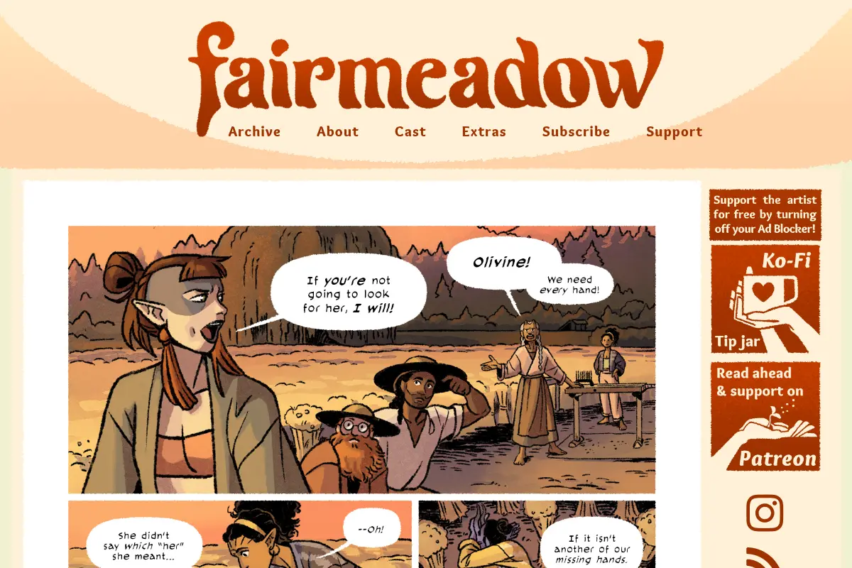 Fairmeadow Comic
