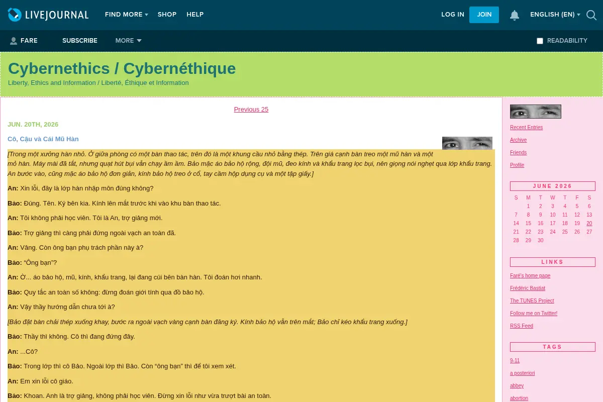 Cybernethics