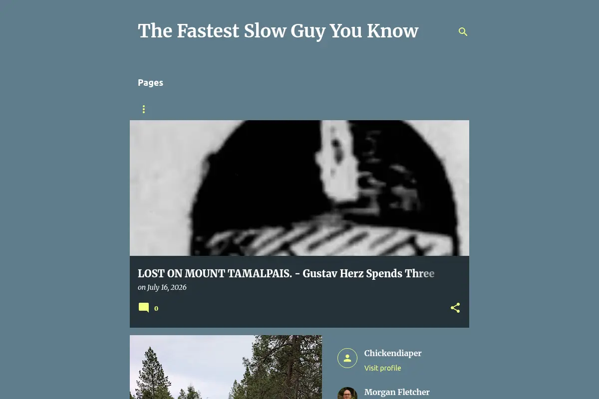The Fastest Slow Guy You Know