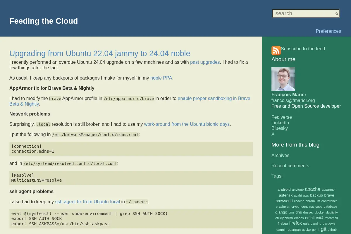 Feeding the Cloud