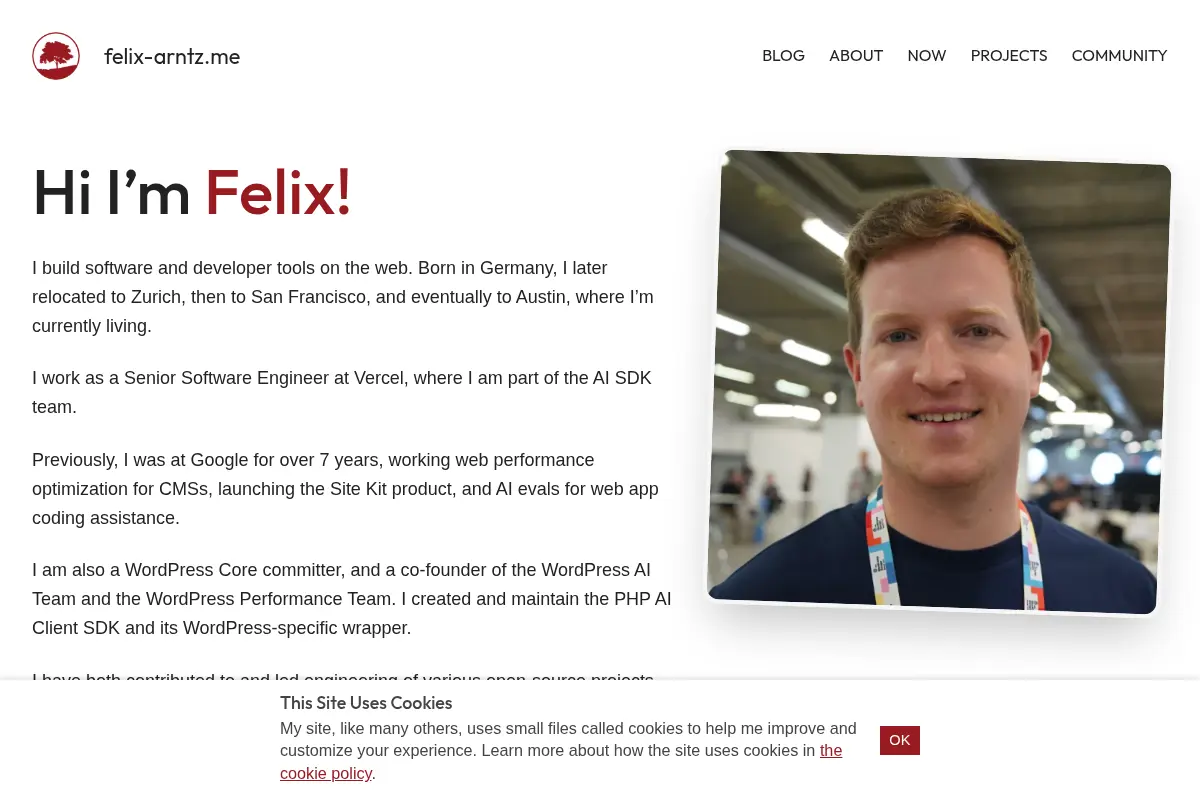 Felix Arntz – Web Engineering and WordPress Development