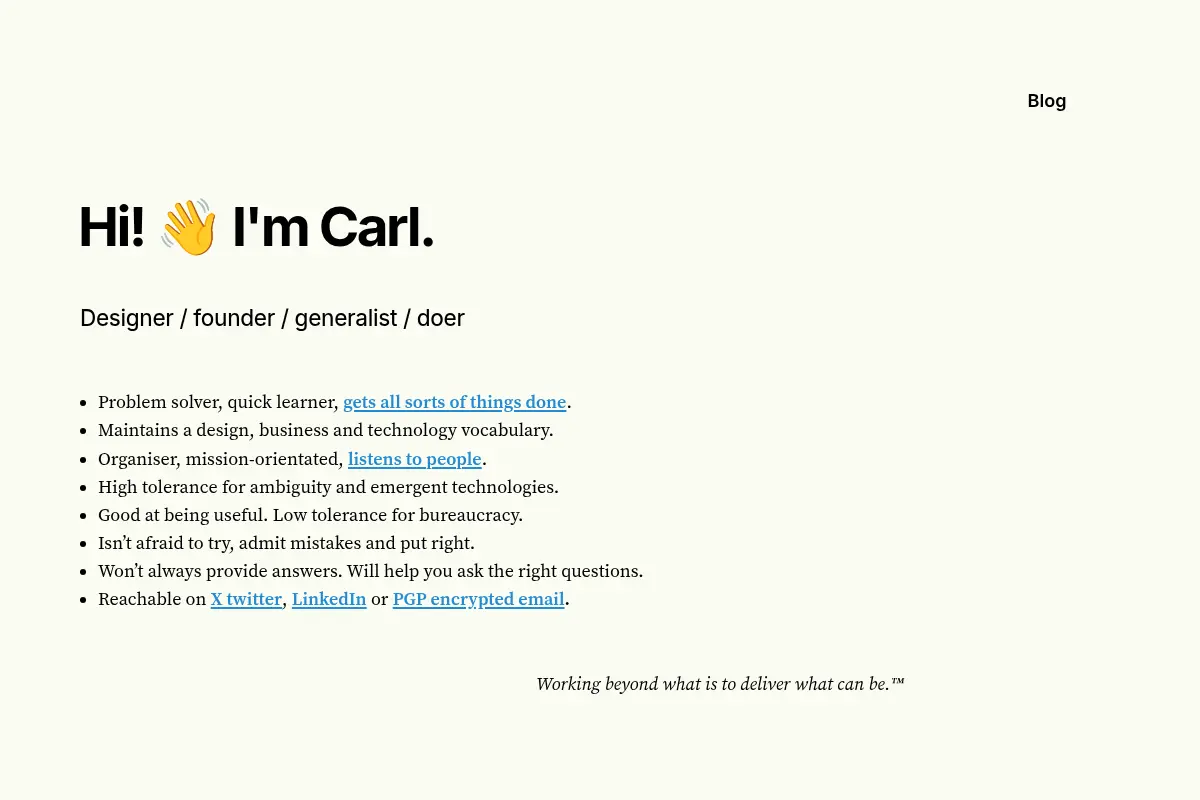 Carl Jeffrey's Ventures