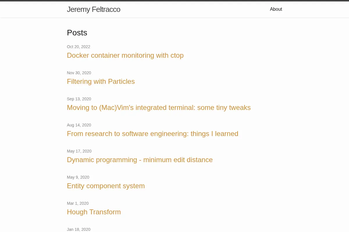 Jeremy Feltracco