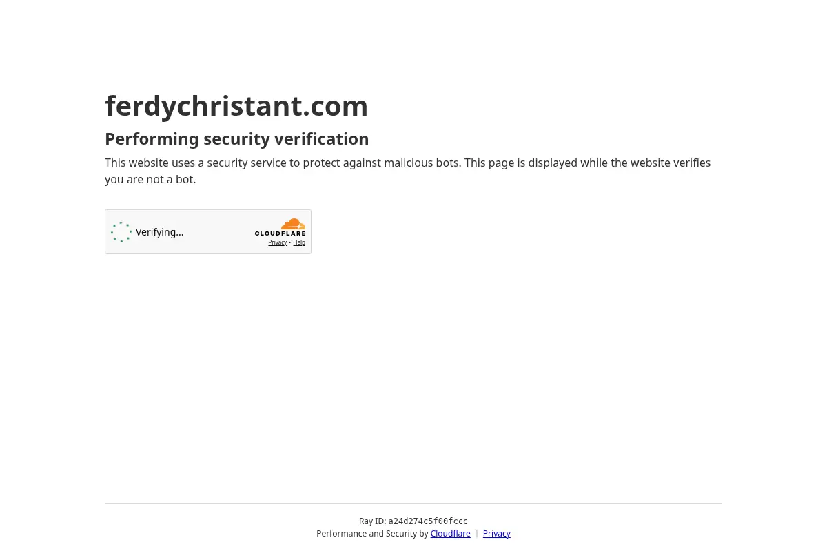 Ferdy Christant's Blog