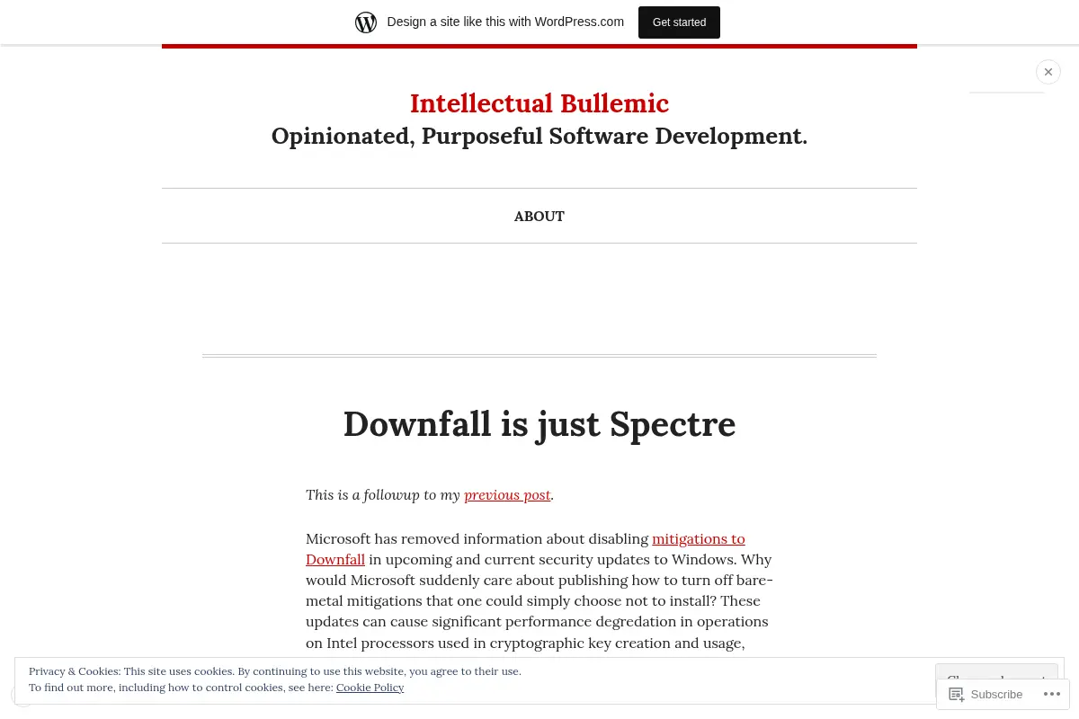 Intellectual Bullemic