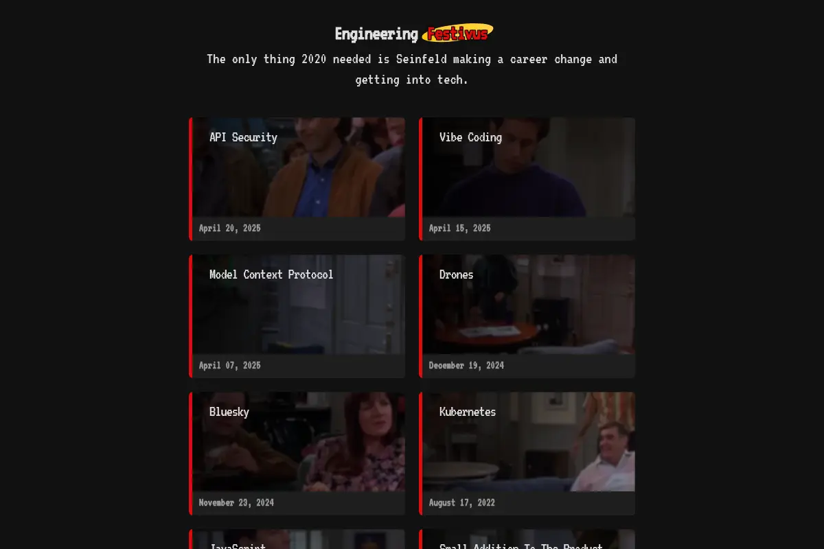 Engineering Festivus