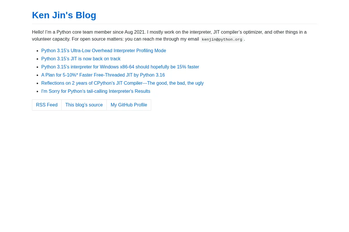 Ken Jin's Blog