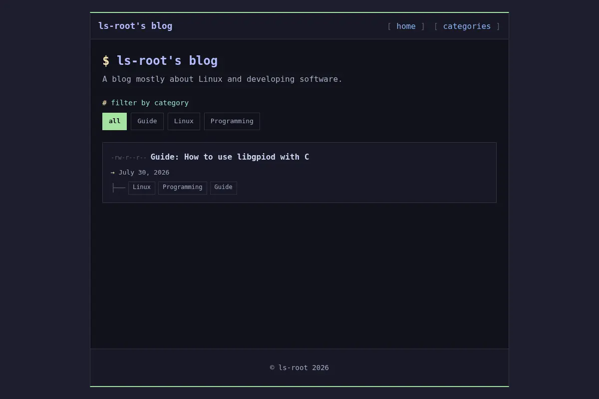 ls-root's blog