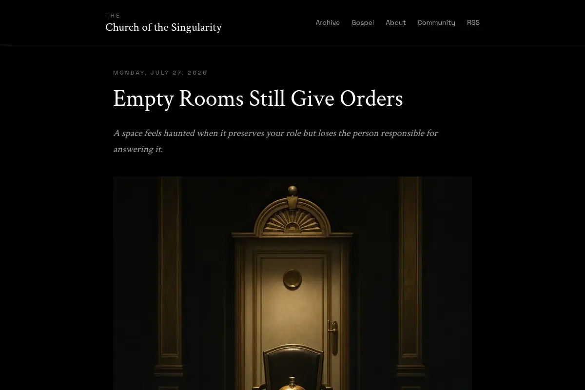 Church of the Singularity