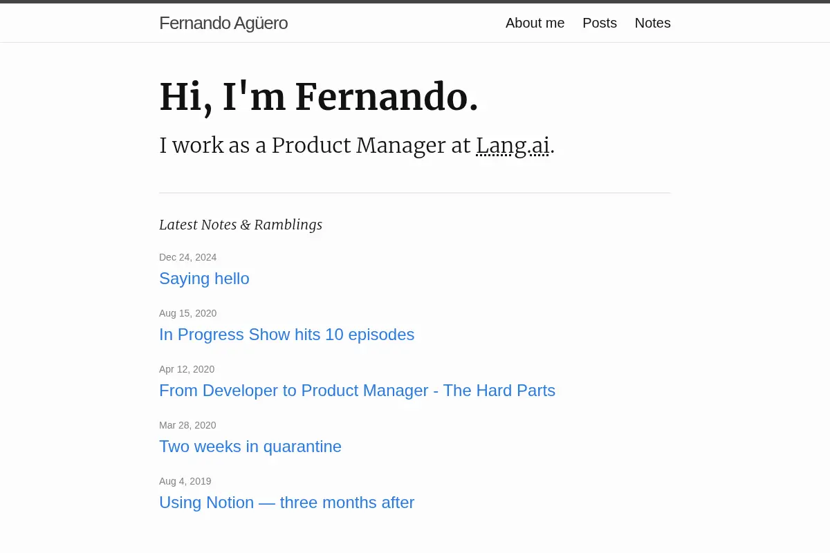 Fernando Agüero