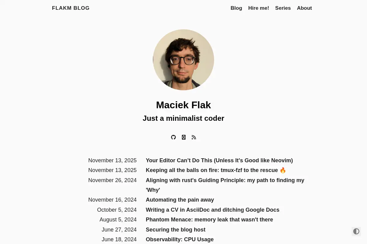 FlakM blog