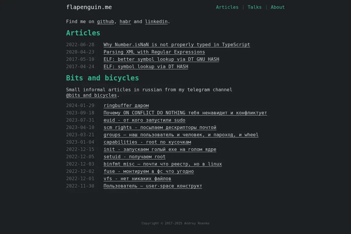 Bits and bicycles