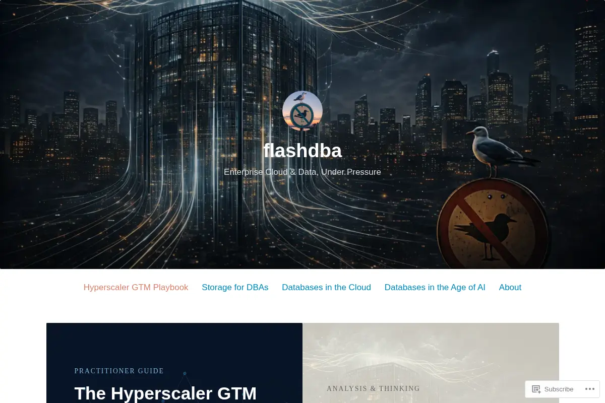 flashdba – Enterprise Cloud & Data, Under Pressure